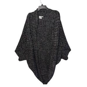 Parsley & Sage Womens Cardigan Sweater Cocoon Artsy Eclectic Lagenlook Chunky